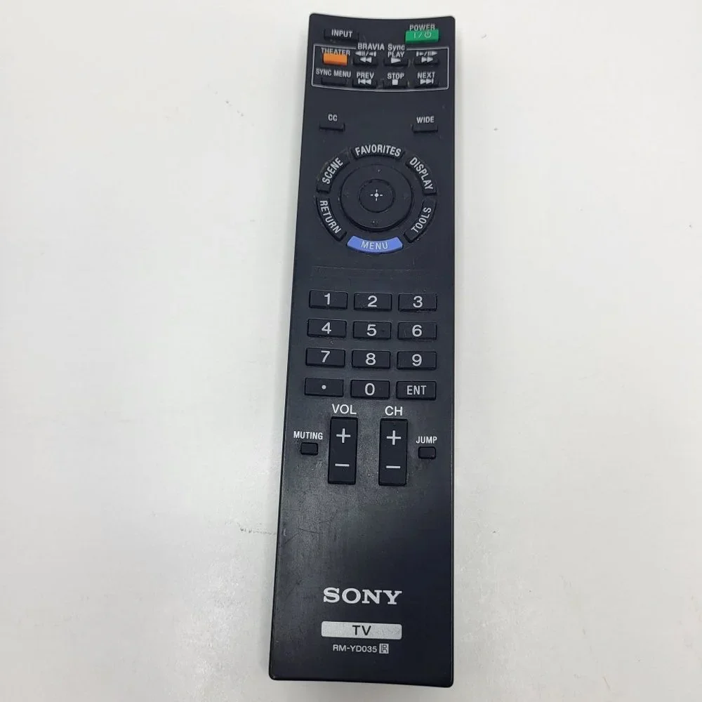 OEM Sony Bravia TV RM-YD033 RM-YD034 RM-YD035 RM-YD040 RM-YD059 RM-YD046 Remote - Picture 1 of 13